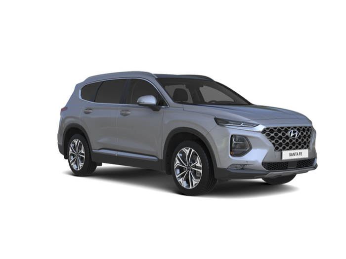 Hyundai Santa Fe Серый (Typhoon Silver)